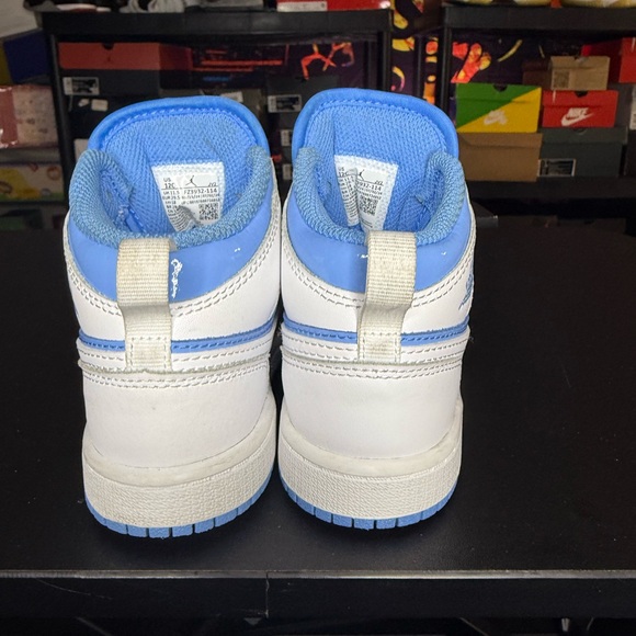 Nike air Jordan 1 mid se white/legend blue 12c - Picture 2 of 6